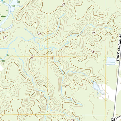 United States Geological Survey Holloway, LA (2020, 24000-Scale) digital map