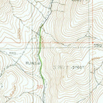 United States Geological Survey Holloway Mountain, NV-OR (1990, 24000-Scale) digital map