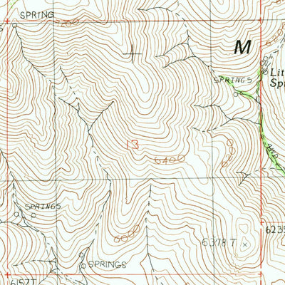 United States Geological Survey Holloway Mountain, NV-OR (1990, 24000-Scale) digital map