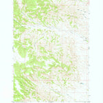 United States Geological Survey Hollowwood Creek, MT (1958, 24000-Scale) digital map