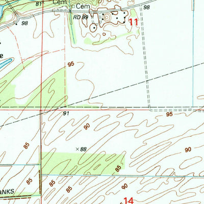 United States Geological Survey Holly Bluff, MS (2000, 24000-Scale) digital map