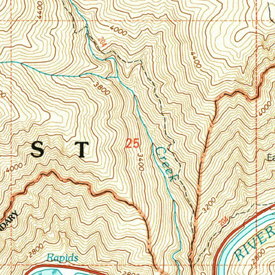 United States Geological Survey Holly Creek, ID (2005, 24000-Scale) digital map