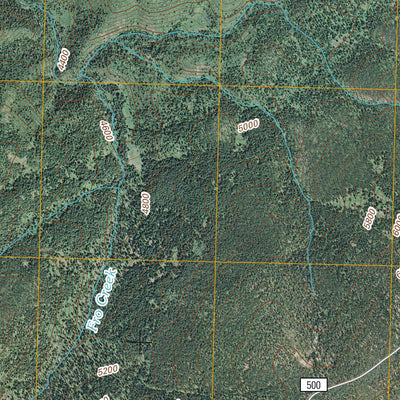 United States Geological Survey Holly Creek, ID (2011, 24000-Scale) digital map