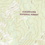 United States Geological Survey Holly Creek, ID (2020, 24000-Scale) digital map