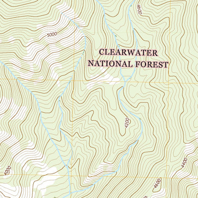 United States Geological Survey Holly Creek, ID (2020, 24000-Scale) digital map