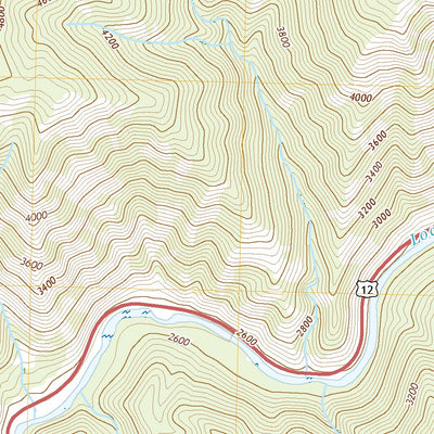 United States Geological Survey Holly Creek, ID (2020, 24000-Scale) digital map