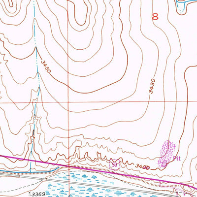 United States Geological Survey Holly East, CO-KS (1953, 24000-Scale) digital map