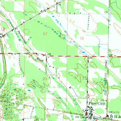 United States Geological Survey Holly Grove, AR (1974, 62500-Scale) digital map