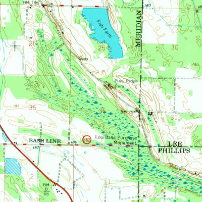 United States Geological Survey Holly Grove, AR (1974, 62500-Scale) digital map