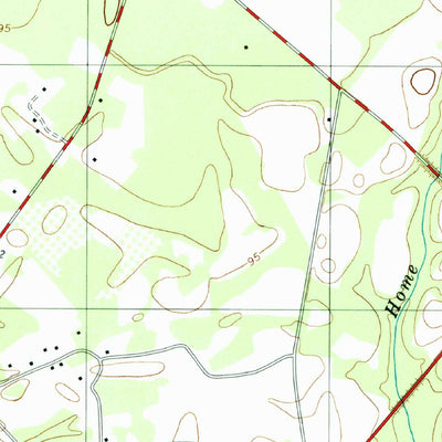 United States Geological Survey Holly Hill, SC (1979, 24000-Scale) digital map