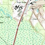 United States Geological Survey Holly Hill, SC (1979, 24000-Scale) digital map