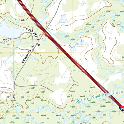 United States Geological Survey Holly, LA (2020, 24000-Scale) digital map