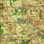 United States Geological Survey Holly, MI (1922, 62500-Scale) digital map