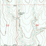 United States Geological Survey Holly NE, CO-KS (1955, 24000-Scale) digital map