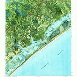 United States Geological Survey Holly Ridge, NC (1970, 24000-Scale) digital map