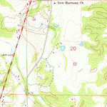 United States Geological Survey Holly Springs, MS (1965, 24000-Scale) digital map