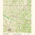 United States Geological Survey Holly Springs, MS-TN (1953, 62500-Scale) digital map