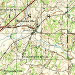 United States Geological Survey Holly Springs, MS-TN (1953, 62500-Scale) digital map