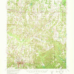 United States Geological Survey Holly Springs, MS-TN (1969, 62500-Scale) digital map