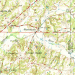 United States Geological Survey Holly Springs, MS-TN (1969, 62500-Scale) digital map
