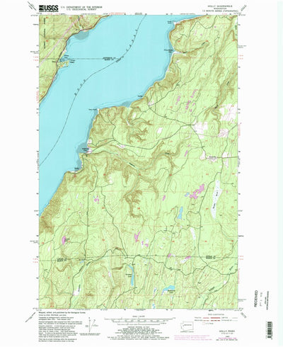 Holly, WA (1953, 24000-Scale) Map by United States Geological Survey ...