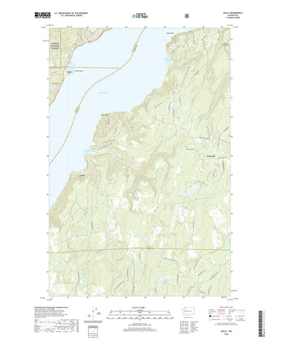 United States Geological Survey Holly, WA (2020, 24000-Scale) digital map