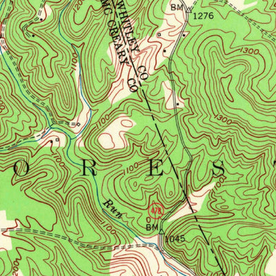 United States Geological Survey Hollyhill, KY (1952, 24000-Scale) digital map