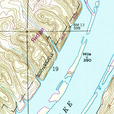 United States Geological Survey Hollywood, AL (1947, 24000-Scale) digital map