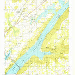 United States Geological Survey Hollywood, AL (1950, 24000-Scale) digital map