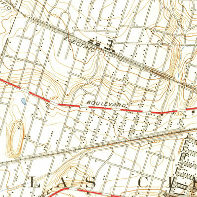 United States Geological Survey Hollywood, CA (1926, 24000-Scale) digital map