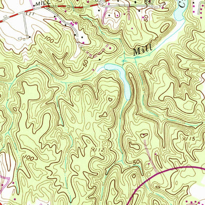 United States Geological Survey Hollywood, MD (1963, 24000-Scale) digital map