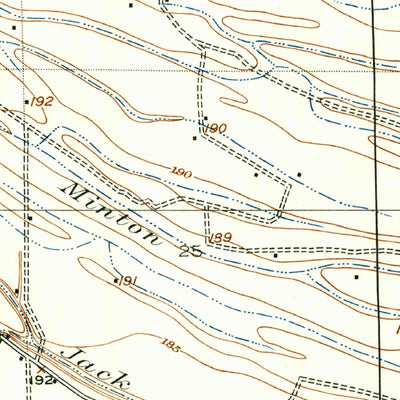 United States Geological Survey Hollywood, MS (1908, 24000-Scale) digital map