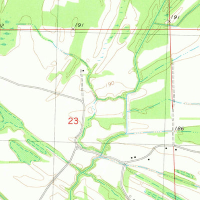United States Geological Survey Hollywood, MS (1982, 24000-Scale) digital map
