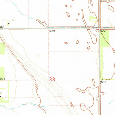 United States Geological Survey Holmes, ND (1971, 24000-Scale) digital map