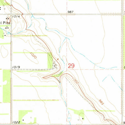 United States Geological Survey Holmes, ND (1971, 24000-Scale) digital map