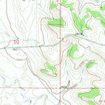 United States Geological Survey Holmes Ranch, MT (1967, 24000-Scale) digital map