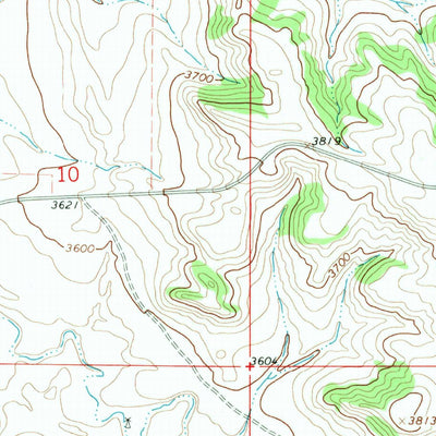United States Geological Survey Holmes Ranch, MT (1967, 24000-Scale) digital map