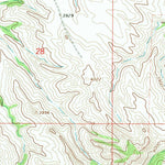 United States Geological Survey Holmes Ranch, MT (1967, 24000-Scale) digital map