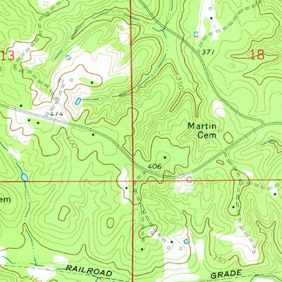 United States Geological Survey Holmesville, MS (1972, 24000-Scale) digital map