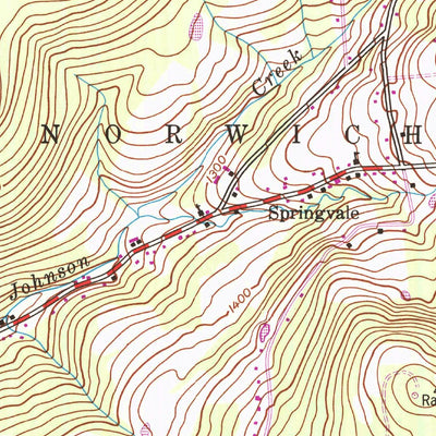 United States Geological Survey Holmesville, NY (1943, 24000-Scale) digital map