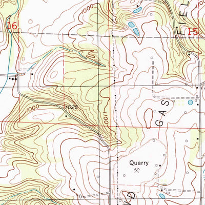 United States Geological Survey Holmesville, OH (1994, 24000-Scale) digital map