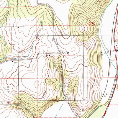 United States Geological Survey Holmesville, OH (1994, 24000-Scale) digital map