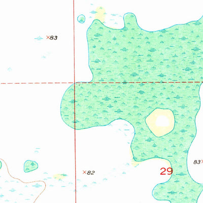 United States Geological Survey Holopaw SW, FL (1953, 24000-Scale) digital map