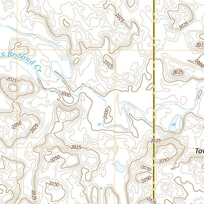 United States Geological Survey Holstein, NE (2021, 24000-Scale) digital map