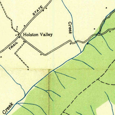 United States Geological Survey Holston Valley, TN-VA (1934, 24000-Scale) digital map