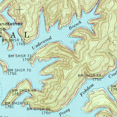 United States Geological Survey Holston Valley, TN-VA (1960, 24000-Scale) digital map
