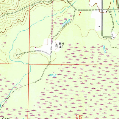 United States Geological Survey Holt, FL (1973, 24000-Scale) digital map