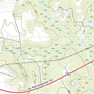United States Geological Survey Holt, FL (2021, 24000-Scale) digital map