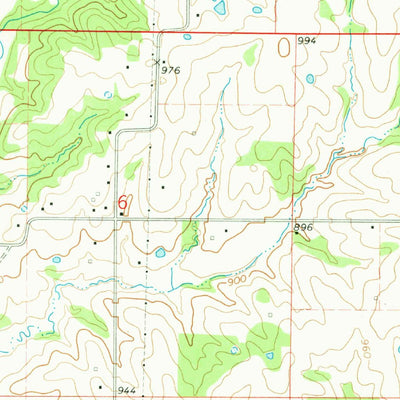 United States Geological Survey Holt, MO (1971, 24000-Scale) digital map