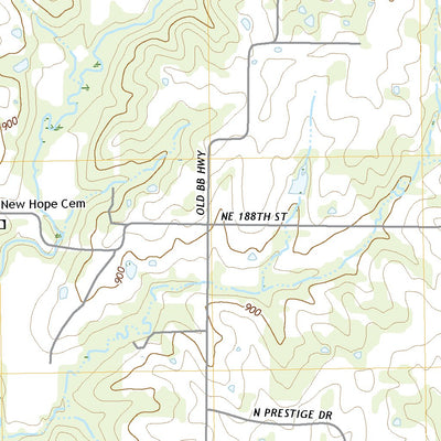 United States Geological Survey Holt, MO (2021, 24000-Scale) digital map